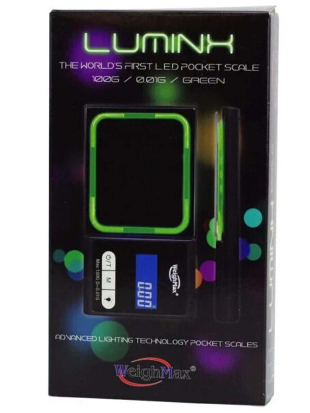 WeighMax Scale Luminx LED Pocket 100g x 0.01g